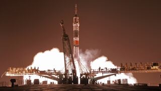 Cohete ruso Soyuz despegó rumbo a la ISS desde Kazajistán con tripulación internacional