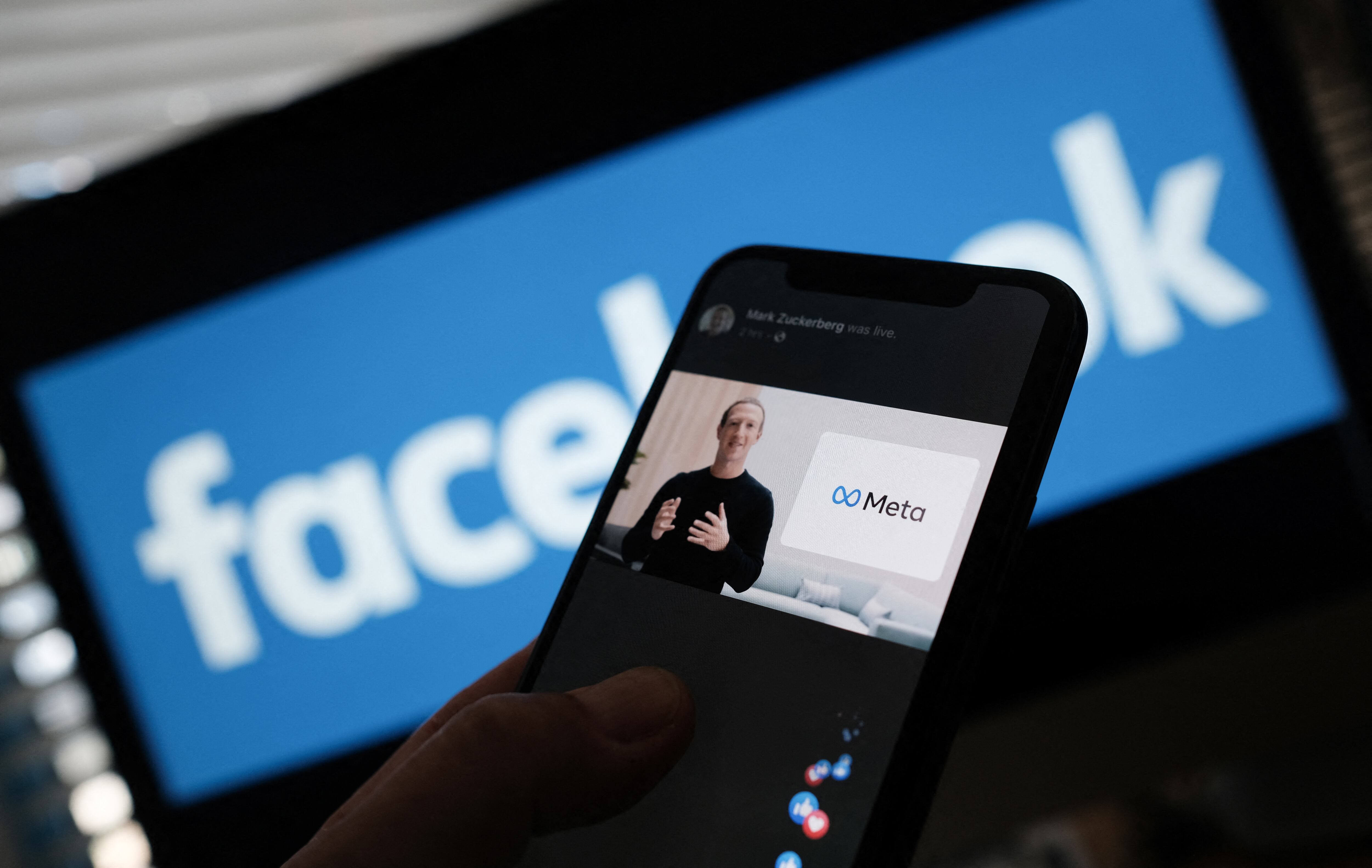 Meta Platforms, Inc. es el conglomerado estadounidense de tecnología y redes sociales de Mark Zuckerberg (Foto: AFP)