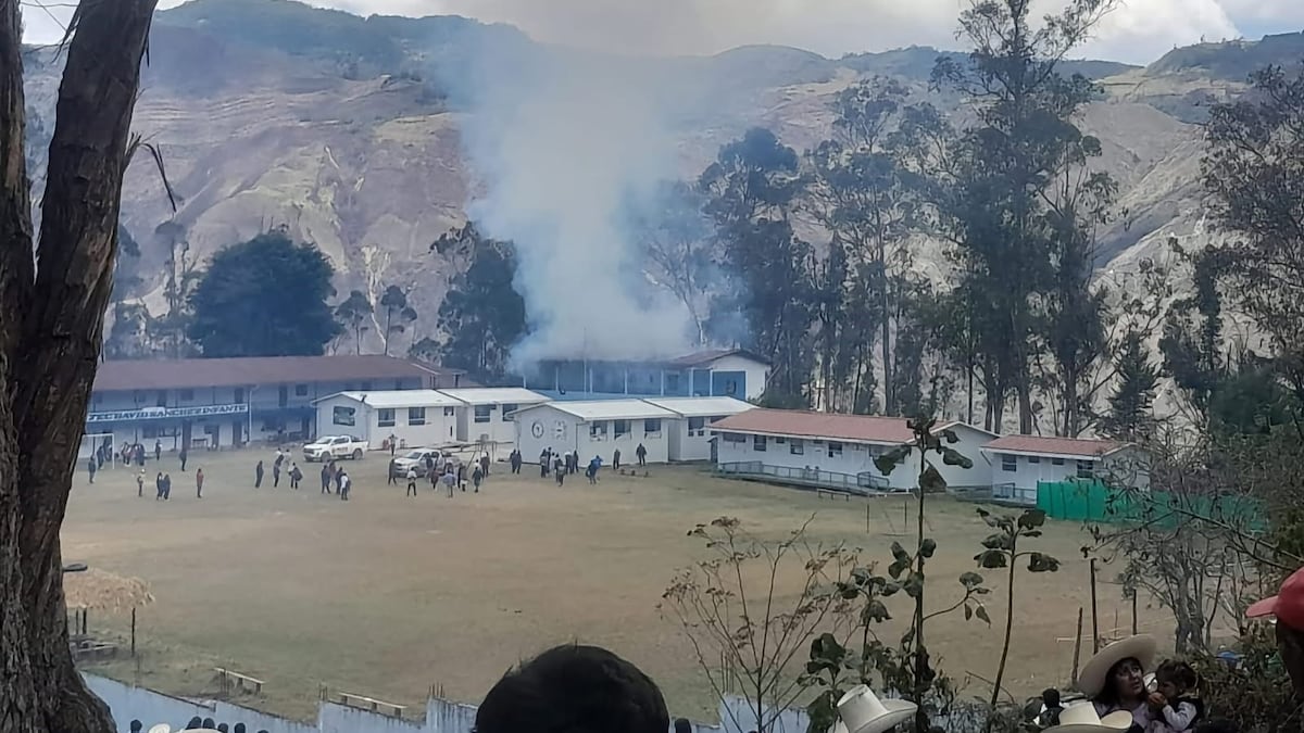 Cajamarca: Fiscalía realiza diligencias tras incendio en local de votación de Celendín