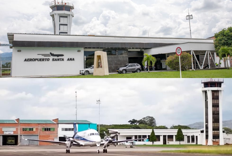 El Aeropuerto Santa Ana es un terminal aéreo ubicado en la ciudad de Cartago, Colombia. A partir de febrero del 2019 comenzó a operar 2 vuelos diarios hacia la ciudad de Bogotá. Actualmente es utilizado por Academias de Aviación y vuelos privados. | Crédito: @AeroCartago / X