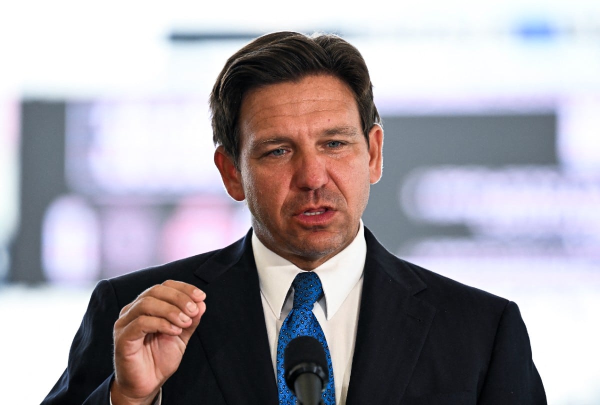 El gobernador Ron DeSantis hizo este anuncio el pasado 11 de agosto (Foto: AFP)