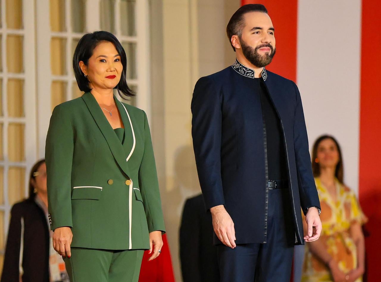 La reunión de la mandataria de Perú, Keiko Fujimori, con su homólogo
Nayib Bukele busca establecer alianzas estratégicas entre ambas naciones. Foto: Presidencia de El Salvador