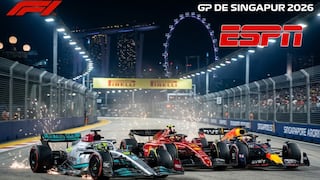 ESPN transmitió la carrera del GP de Singapur 2026 de la Fórmula 1