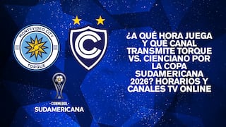 ▷ ¿A qué hora ver y qué canal transmite Torque vs. Cienciano EN VIVO hoy por la Copa Sudamericana 2026?