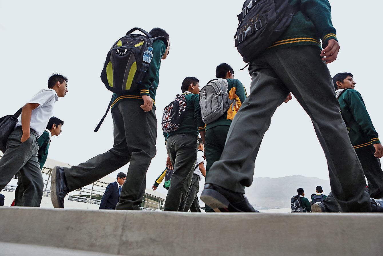 Escolares. (Foto: GEC)