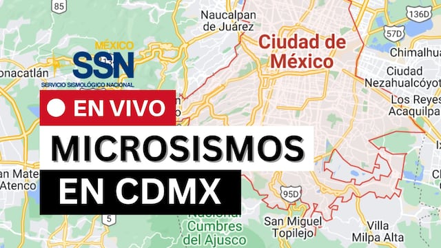 Microsismos en CDMX hoy, 22 de febrero - sismicidad reportada en vivo vía Servicio Sismológico Nacional