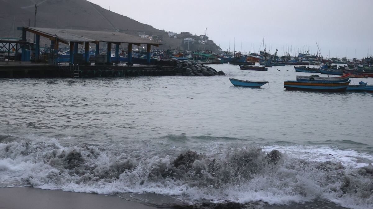 Oleaje anómalo en la costa peruana. Foto: GEC.