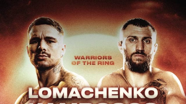 ¿A qué hora ver y en qué qué canal transmiten pelea Vasyl Lomachenko vs. George Kambosos Jr.?