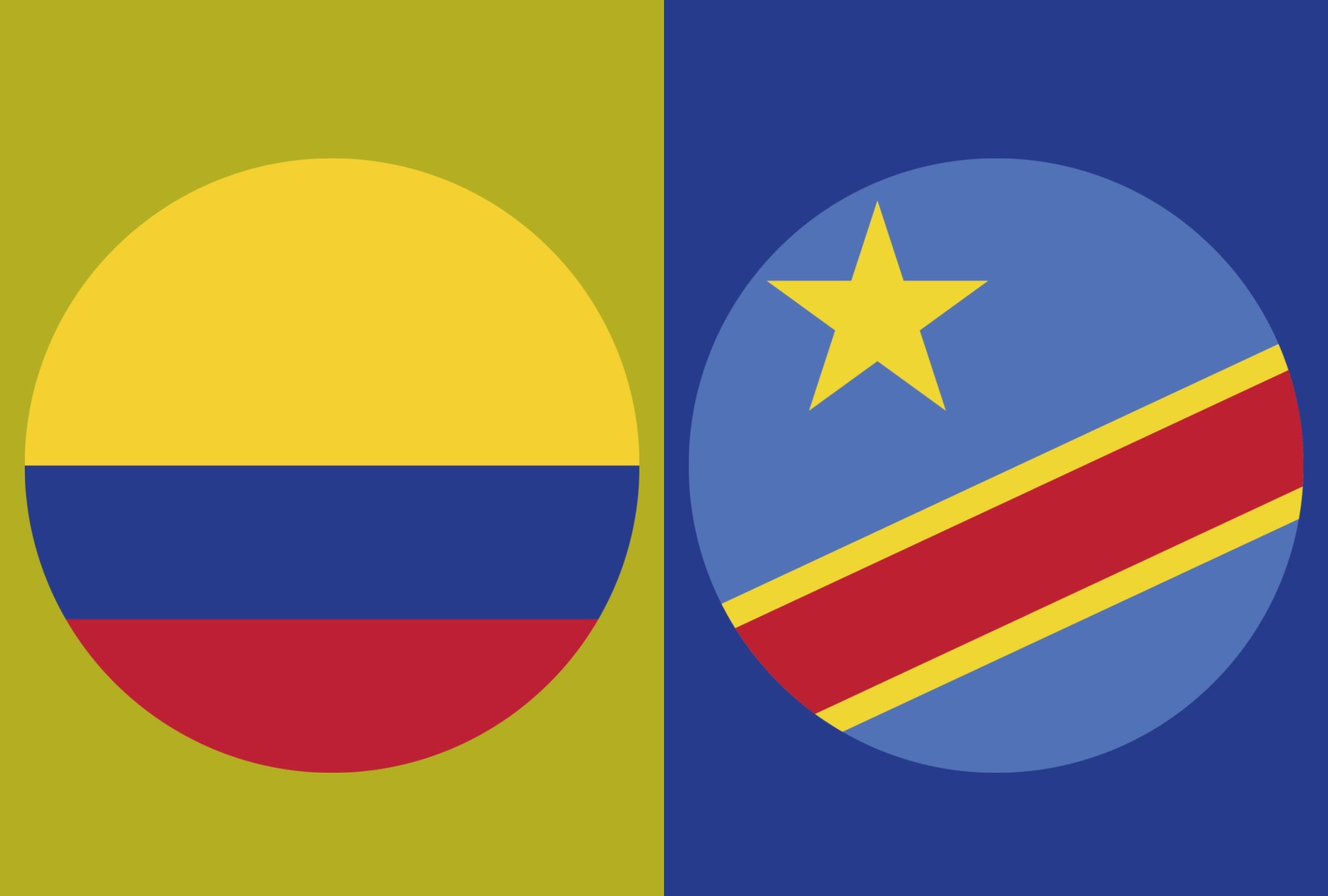 Conoce cómo ver por TV y señal online el partido Colombia vs. RD Congo EN VIVO HOTY 23 de junio por la Copa Mundial 2026. (Foto: Composición Depor)