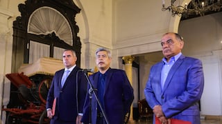 Presentan moción para invitar al Pleno al premier y ministros de Interior y Defensa