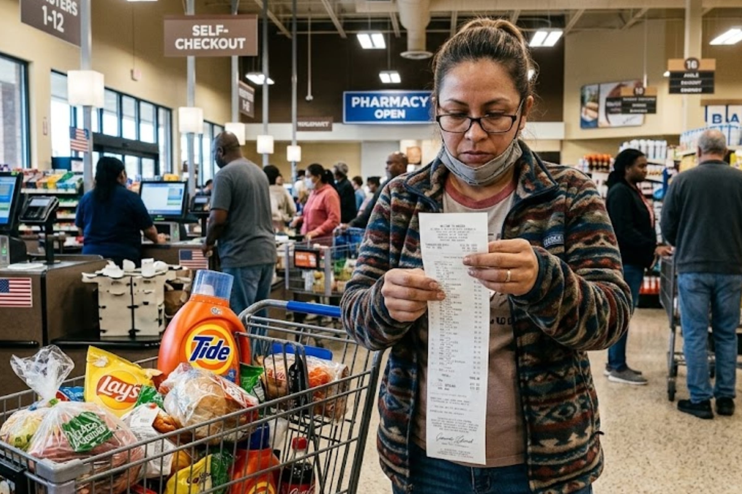 Muchos ciudadanos estadounidenses pierden centavos de más por no revisar sus comprobantes tras realizar compras. (Crédito: Imagen referencial creada por El Comercio MAG usando la IA de Gemini)