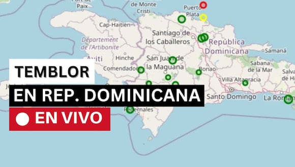 Último sismo registrado en República Dominicana con epicentro, hora exacta y grado de magnitud, según el reporte oficial del Centro Nacional de Sismología (CNS). (Foto: Google Maps/ Composición)