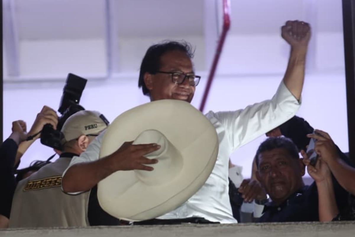 Roberto Sánchez pide esperar resultados oficiales de la ONPE y asegura que respetará el veredicto de las urnas. (Foto: Julio Reaño/Gec)