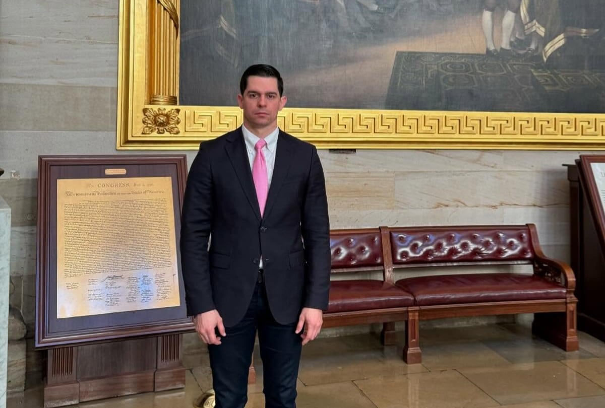 Pedro Rojas, ex preso político venezolano, rompió el protocolo en la corte de Manhattan al increpar directamente a Nicolás Maduro. | Crédito: Facebook Pedro Rojas