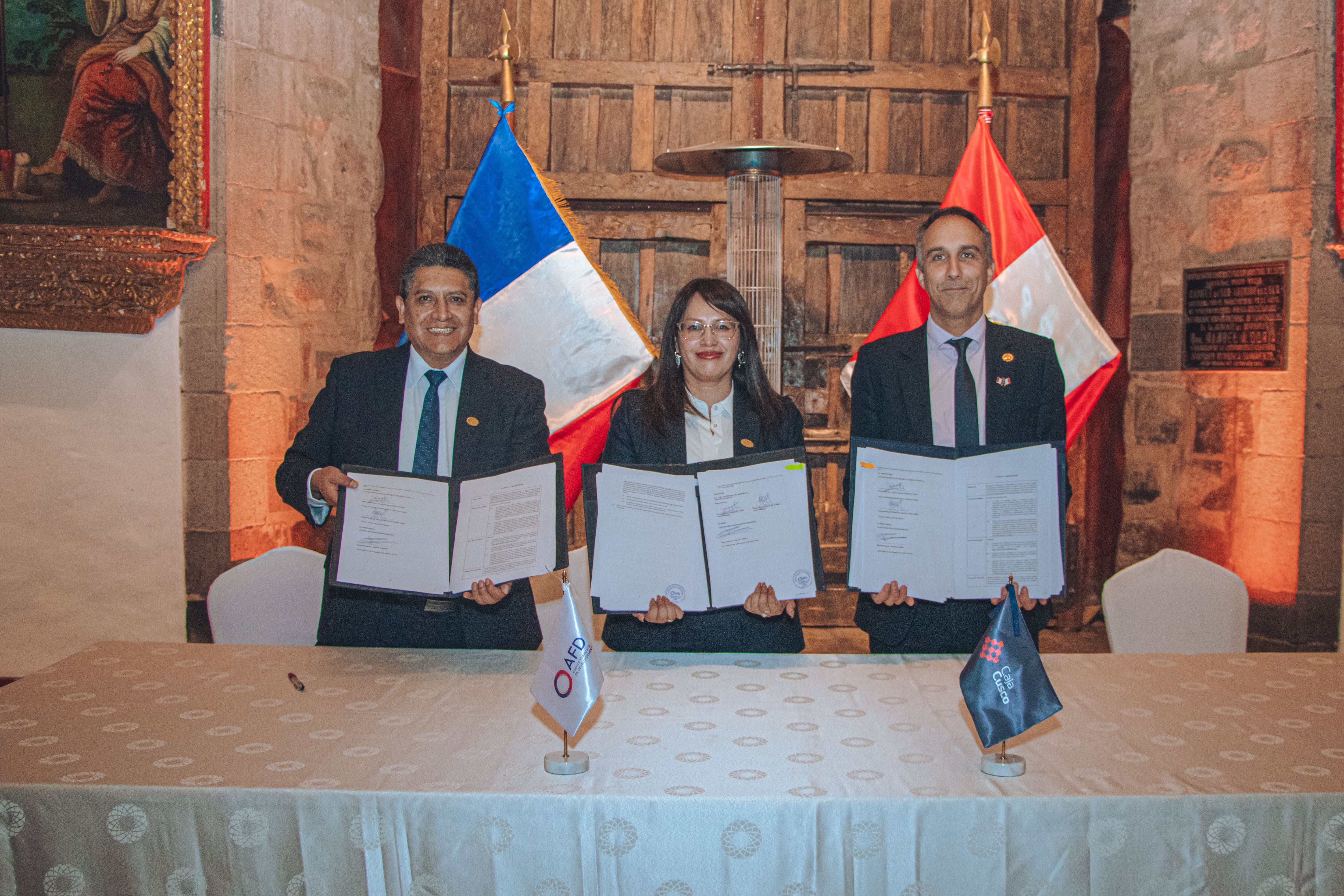 Asimismo, en el marco de esta operación, se concretó la asistencia técnica por 250,000 euros, también proporcionada por la AFD.