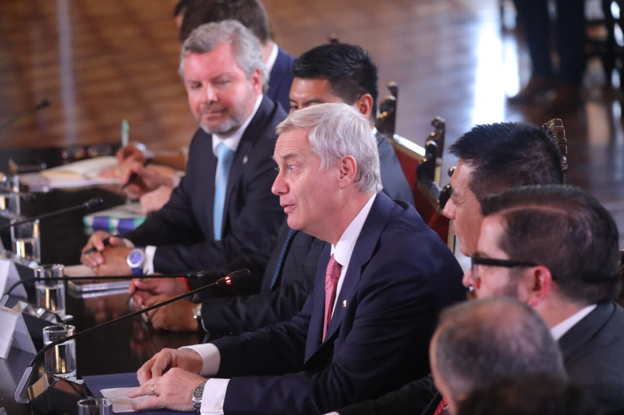 José Jerí y José Antonio Kast se reunieron en Palacio de Gobierno este 7 de enero. (Foto: Antonio Melgarejo / @photo.gec)