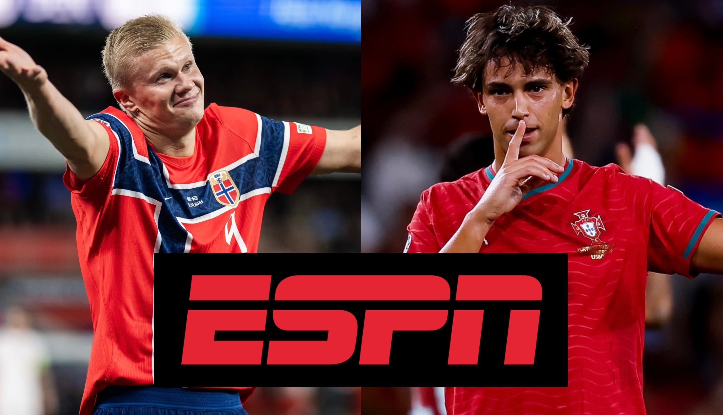Señal de ESPN y Disney Plus para ver el partido de Noruega vs. Portugal en vivo y en directo, este domingo 27 de septiembre, por la Jornada 2 de la UEFA Nations League. (Foto: @nff_landslag / @selecaoportugal / Imagen creada por Depor)