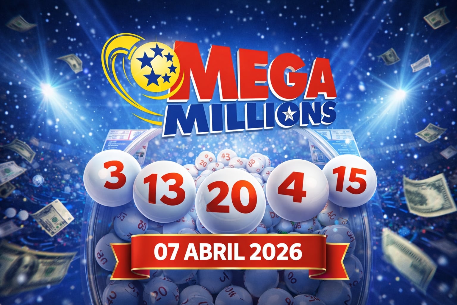 Revisa los resultados del Mega Millions de hoy 07 de marzo de 2026 (Imagen hecha por Gestión con apoyo de la IA Gemini)