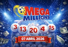 Resultados del Mega Millions HOY, 07/04/2026: revisa los números ganadores del jackpot de $100 millones en EE.UU.