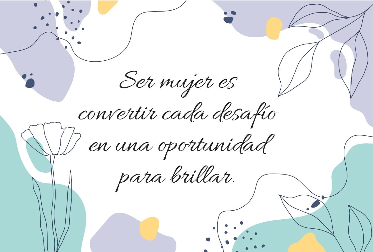 Encuentra las mejores frases que reflejan empoderamiento y valentía este Día Internacional de la Mujer 2026. | Crédito: Composición Gestión Mix / Freepik