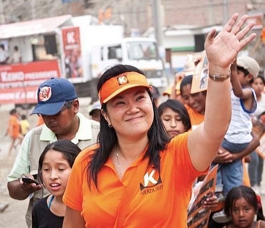 La candidata de Fuerza Popular cuestionó el deterioro de la carretera Los Libertadores durante su recorrido en Huamanga.