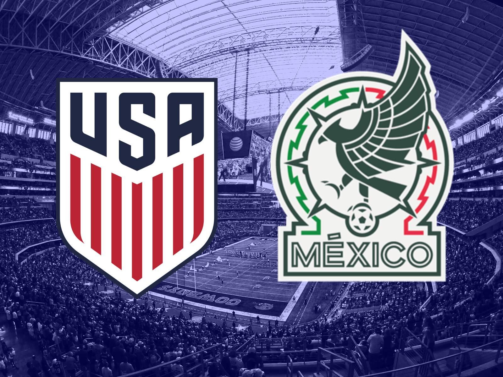 Estados Unidos (Team USA o USMNT) y México jugarán por la gran final de la Nations League en vivo y en directo desde el A&T Stadium de Arlington, Texas. (Foto: Composición)
