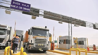 Tarifas de peajes en concesiones del interior del país inician año con reducciones: ¿de cuántó?