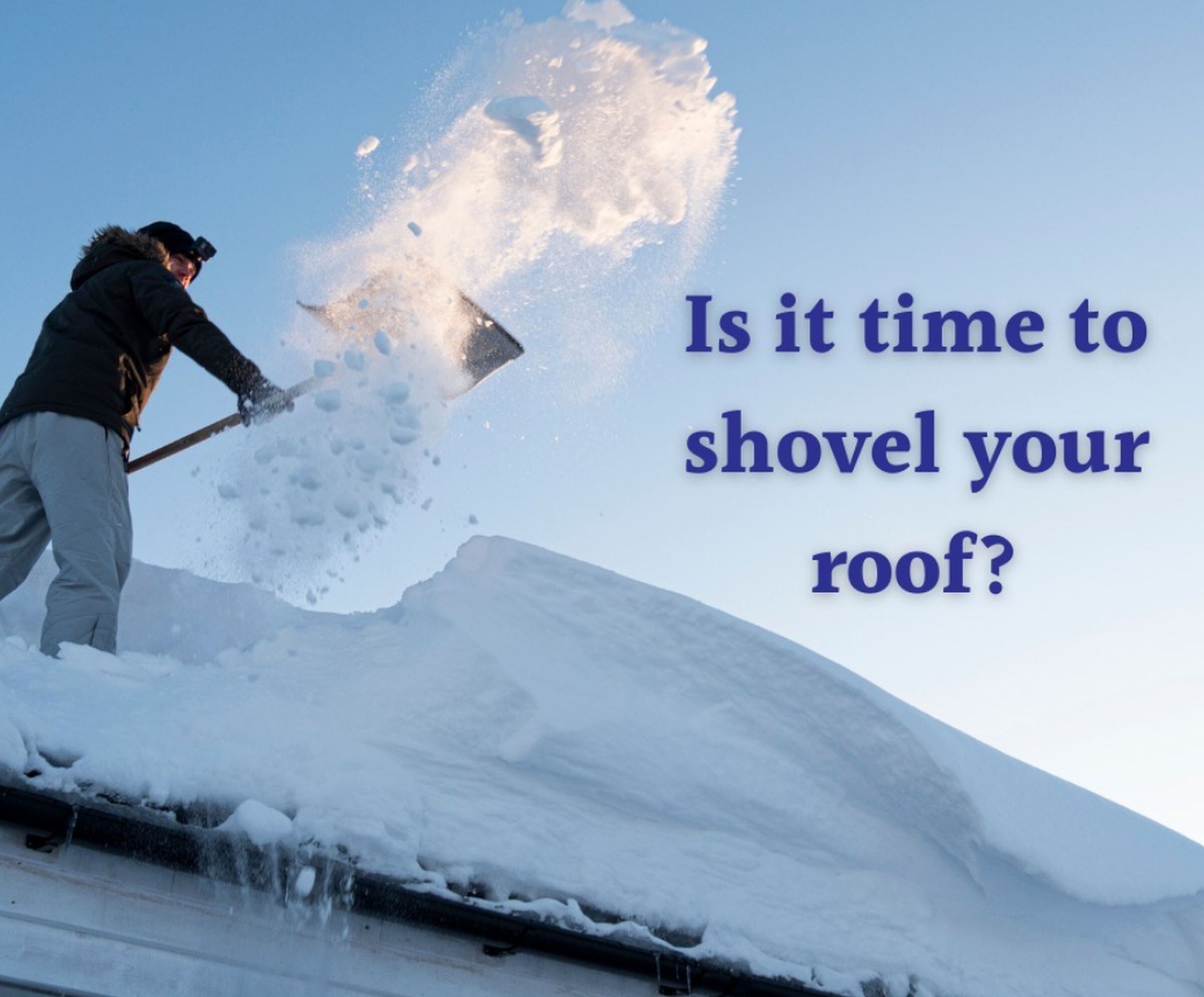 La nieve puede acumularse y poner en riesgo las viviendas (Foto: Valdez City/Facebook).