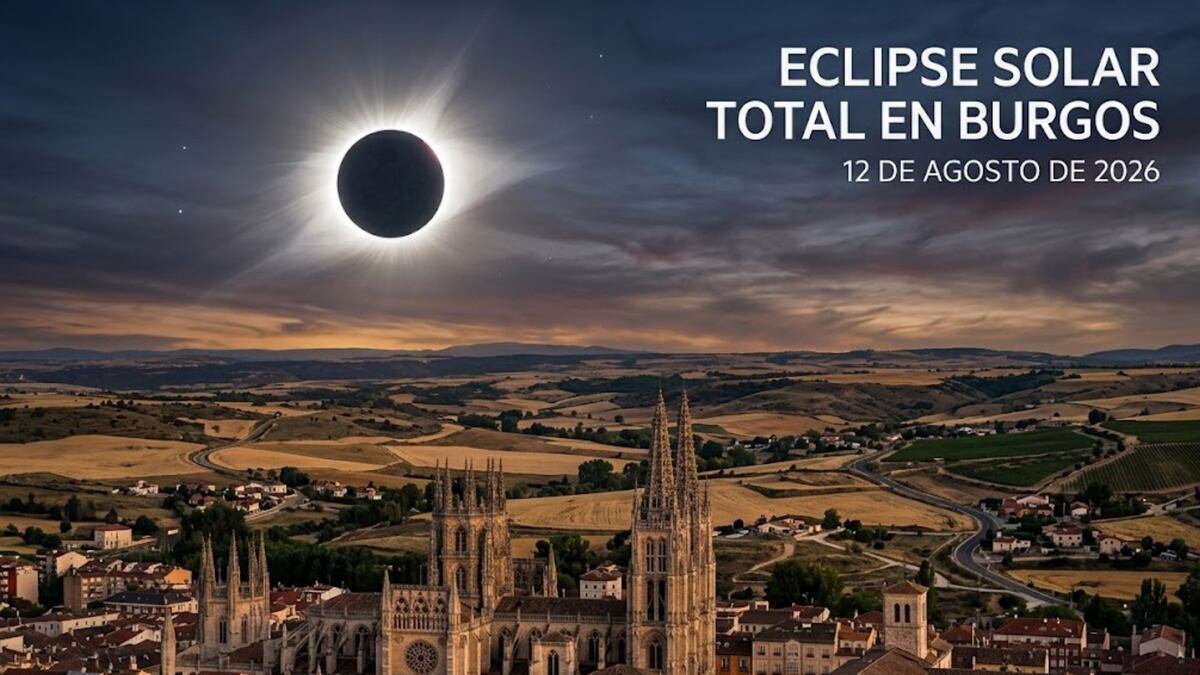 Los mejores lugares para ver el eclipse solar total en Burgos este 12 de agosto de 2026