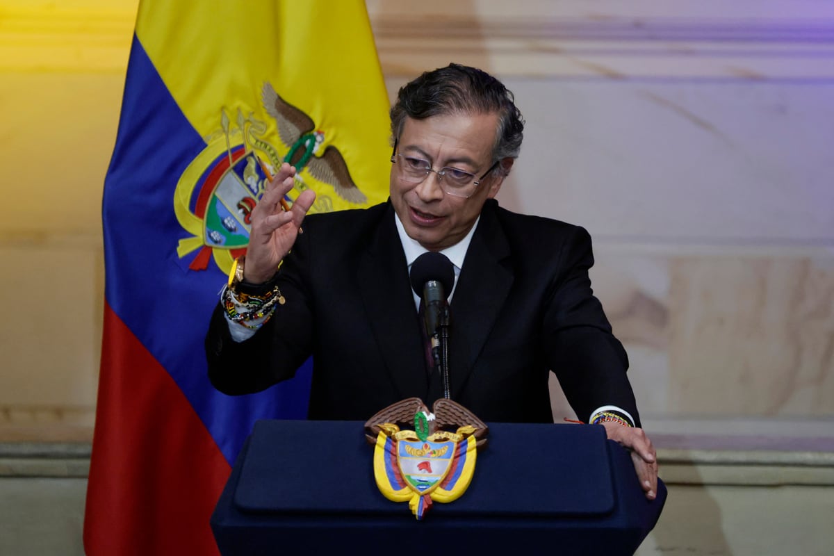 Petro enfrenta denuncias por una presunta red de tráfico de influencias ligada a las hermanas Guerrero que habrían dedicado a gestionar contratos públicos a cambio de pagos de empresarios. (Carlos Ortega / EFE)