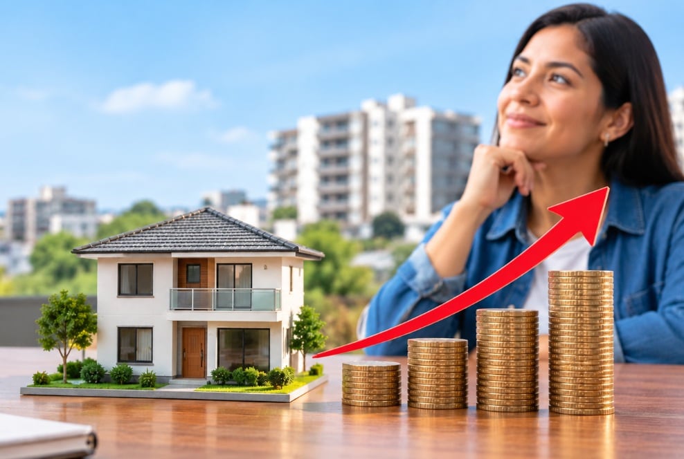 Existen cuatro variables que un potencial inversionista debería revisar antes de decidir adquirir una vivienda, indicó especialista. Imagen: ChatGPT.
