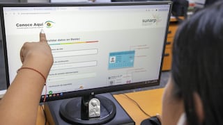 Sunarp: con servicio gratuito Conoce Aquí se puede identificar a dueños de casas y vehículos