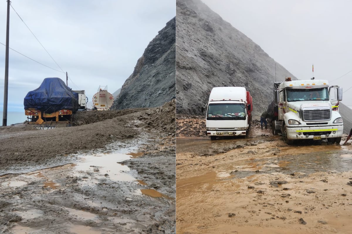 El director de Gestión Vial de Provías Nacional, Estuardo Tello, indicó que, tras los huaicos en la carretera Panamericana Sur, de los 60 kilómetros afectados inicialmente, quedan alrededor de 6 por limpiar. (Foto: Martín Ojeda)