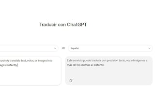ChatGPT Translate: cómo funciona el nuevo traductor de texto con más de 50 idiomas