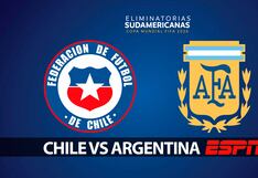 ESPN transmitió el partido Chile 0-3 Argentina por Eliminatorias (05/09/2024)