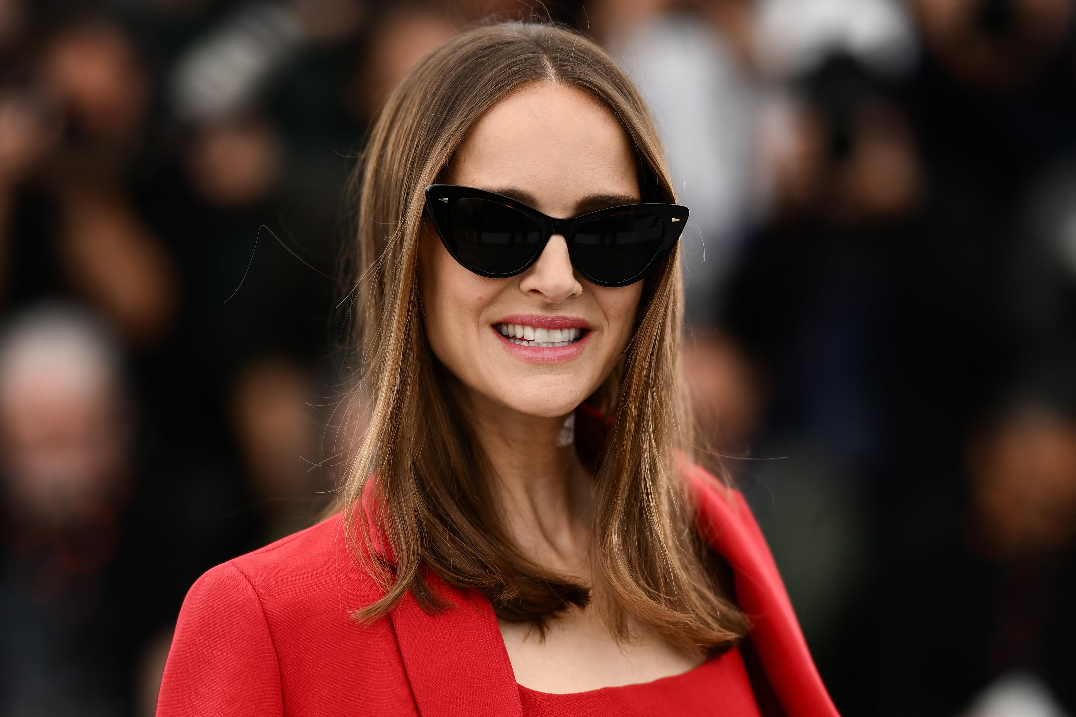 Natalie Portman durante el Festival de Cannes 2023 (Foto: AFP)
