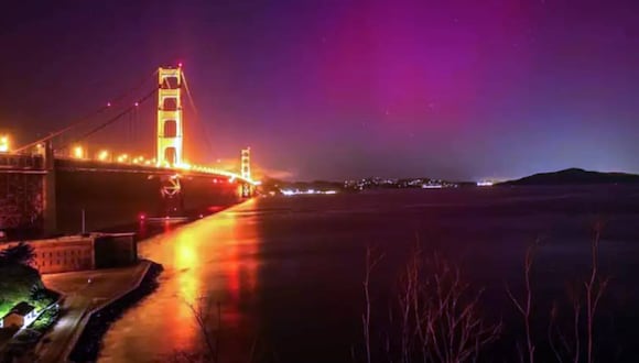 Este sábado 11 de mayo, el cielo de California se volverá a iluminar con las auroras boreales a partir de las 10 p.m. PT de la noche. (Foto: Instagram/flyhighdragon)
