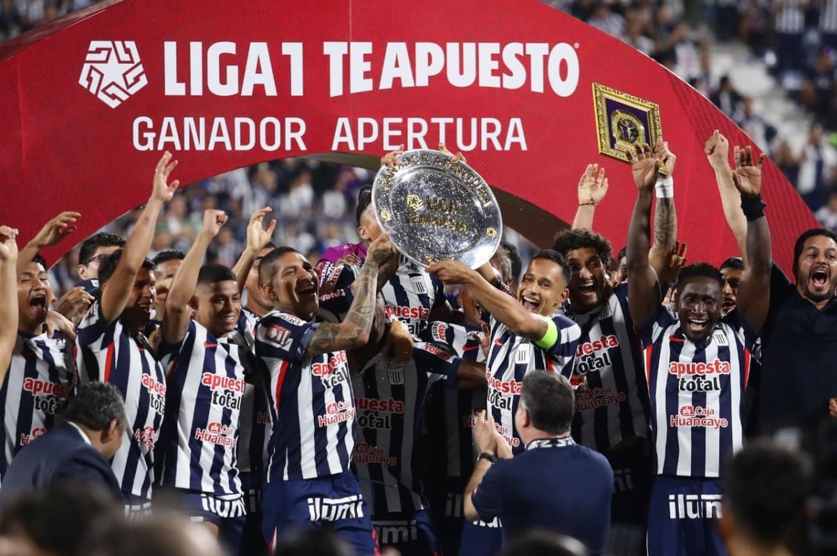 Alianza Lima campeón del Apertura 2026: se coronó con una fecha de anticipación tras golear a Los Chankas | Foto: Jesús Saucedo - GEC