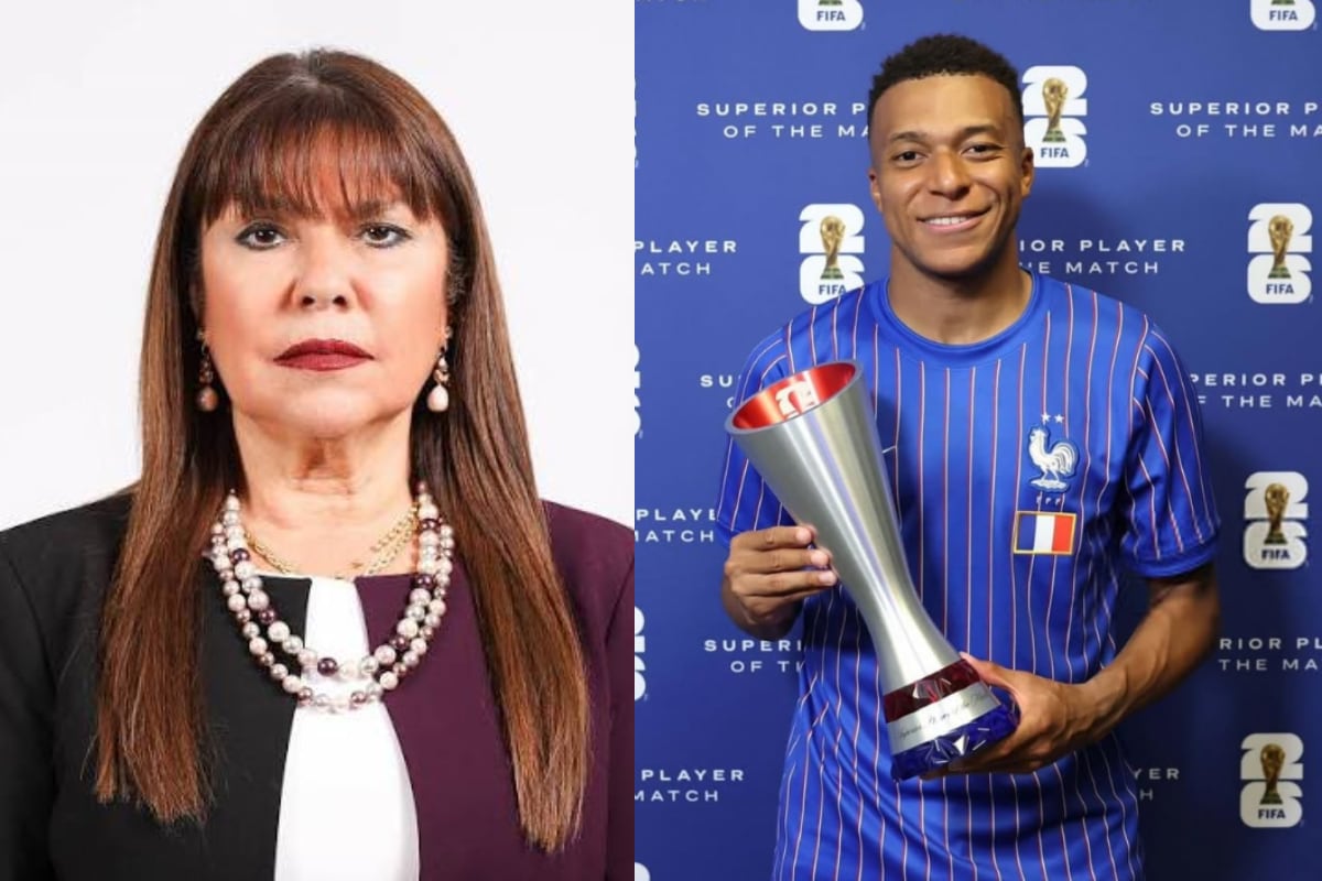 Lo que empezó como una reacción al partido de octavos de final del Mundial 2026 escaló a crisis diplomática. Celeste Amarilla es la polémica senadora que encendió las alarmas internacionales y provocó la tajante respuesta del capitán francés Kylian Mbappé. (Foto: X / Instagram Kylian Mbappé)