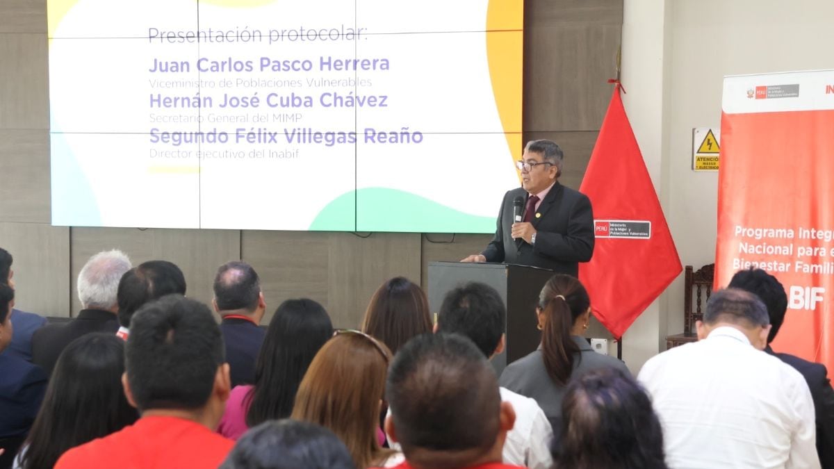 Félix Villegas Reaño asume dirección ejecutiva del Inabif: estas serán sus prioridades