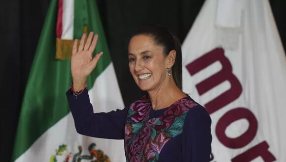 Claudia Sheinbaum,  la futura presidenta de México.