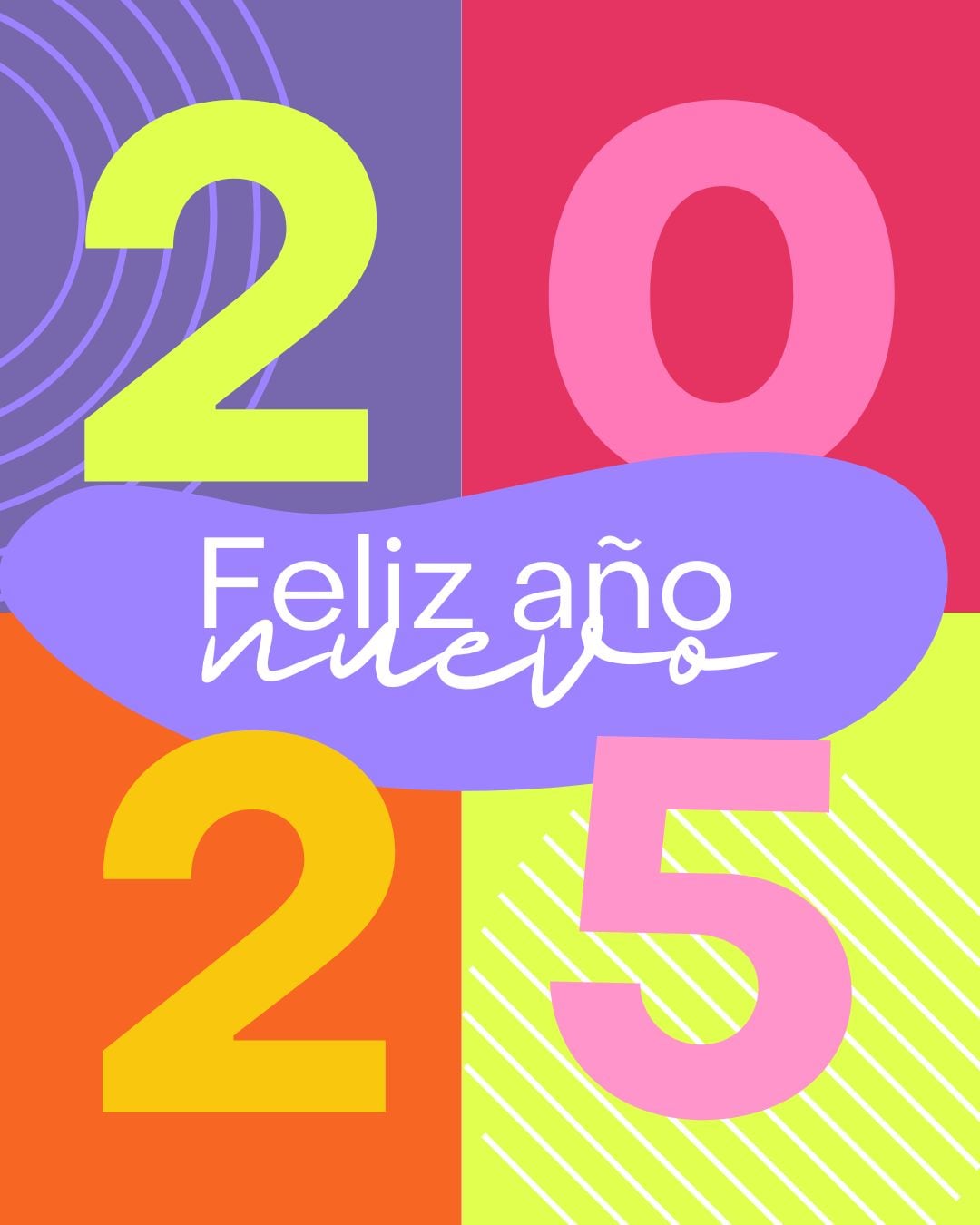 Te comparto una lista de imágenes del Año Nuevo 2025, con mensajes y frases bonitas, colocar en tus estados de Instagram y WhatsApp (Foto: Canva.com)