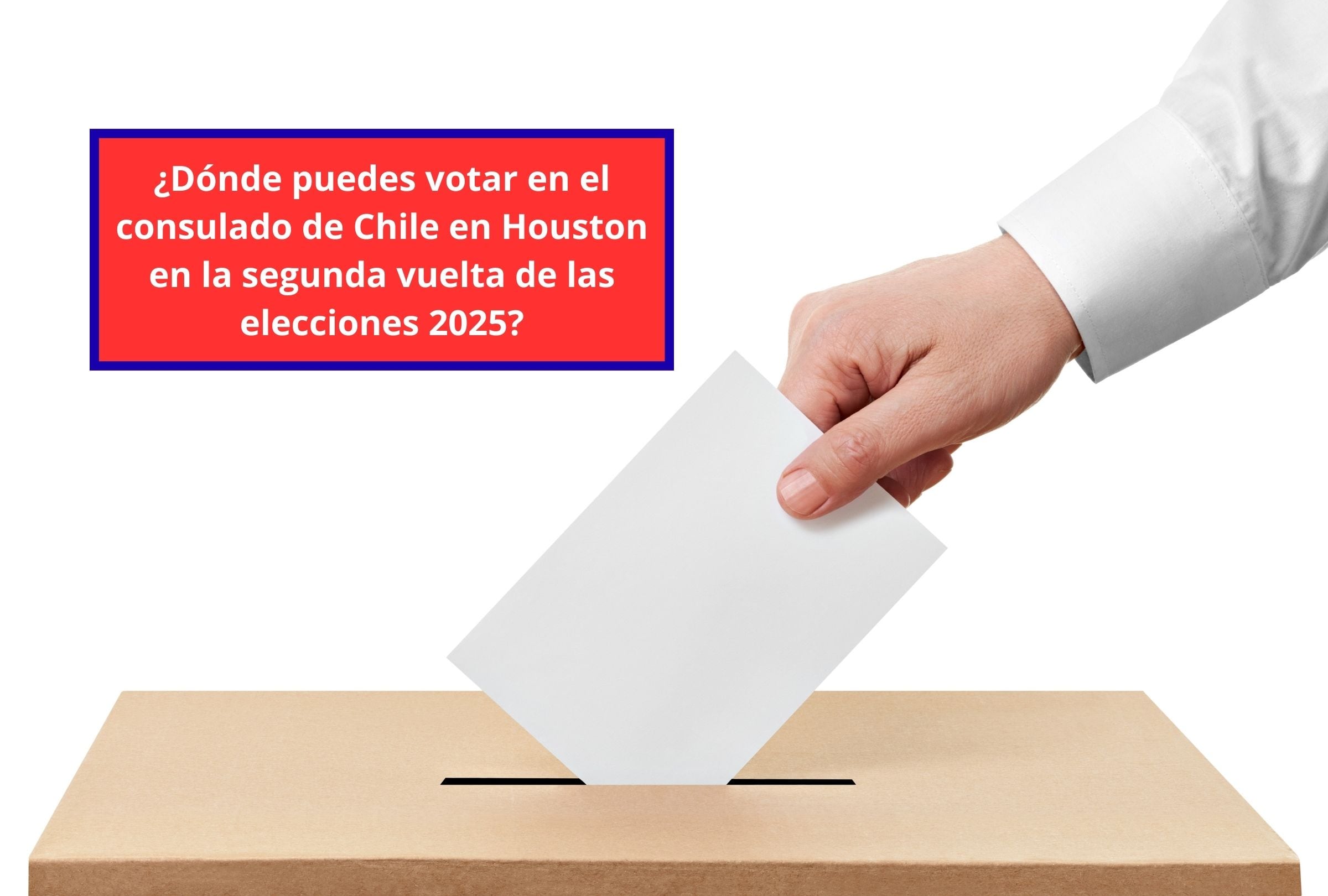 Revisa esta nota para que sepas en qué lugar de Houston puedes participar en la segunda vuelta de las elecciones de Chile 2025. (Foto: Composición Gestión Mix)