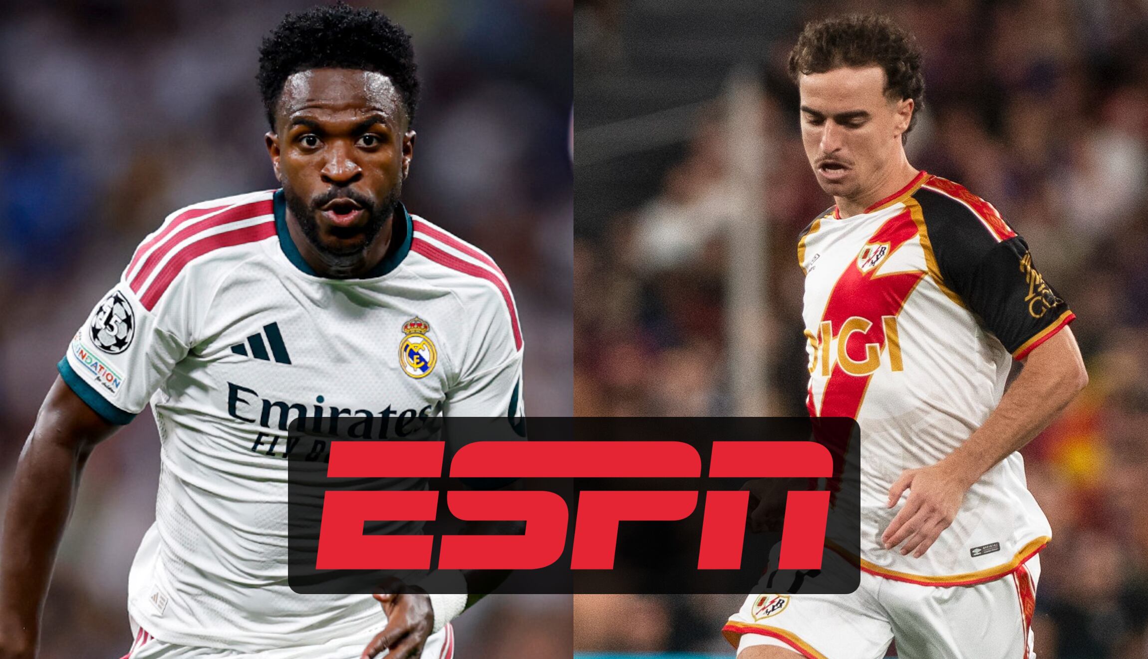 Señal de ESPN y Disney Plus para ver el partido de Real Madrid vs. Rayo Vallecano EN DIRECTO, este sábado 12 de septiembre, por la Jornada 5 de LaLiga. (Foto: @realmadridcf / @rayovallecano / Composición Mix)