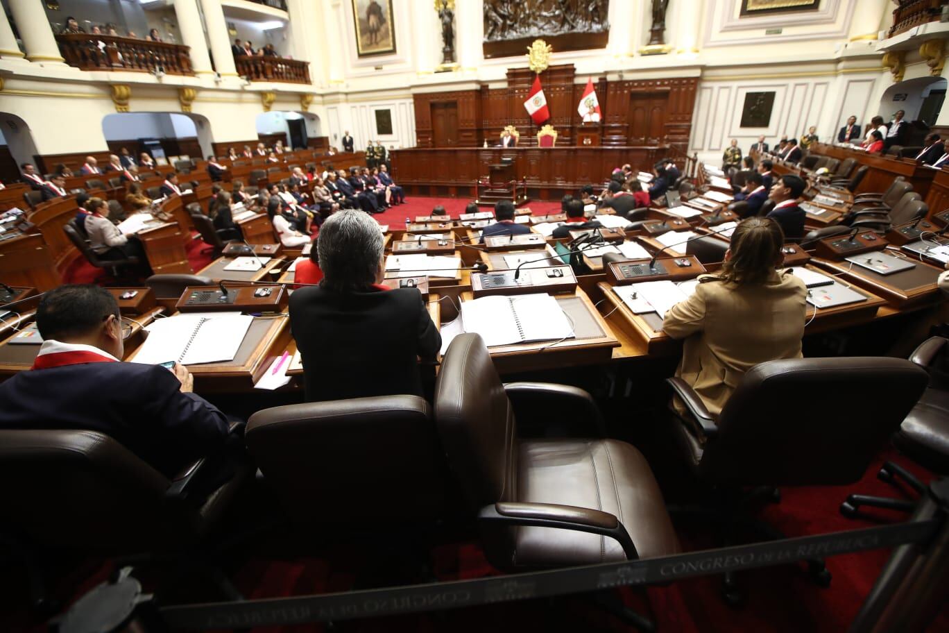 Congreso debatió hoy retorno a la Bicameralidad. (Foto: GEC)