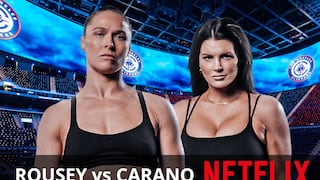 Netflix transmitió la pelea de Ronda Rousey vs. Gina Carano por velada de MMA en California