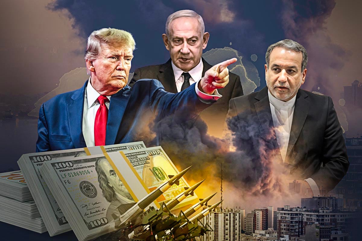 Temores. Inversionistas acentúan su aversión al riesgo al intensificarse la guerra en Irán. Contrataques de este último, cuyo ministro de asuntos exteriores es Abbas Araghchi, sobresaltan a los países del golfo. Composición: Joel Vicapoma (Diario Gestión)