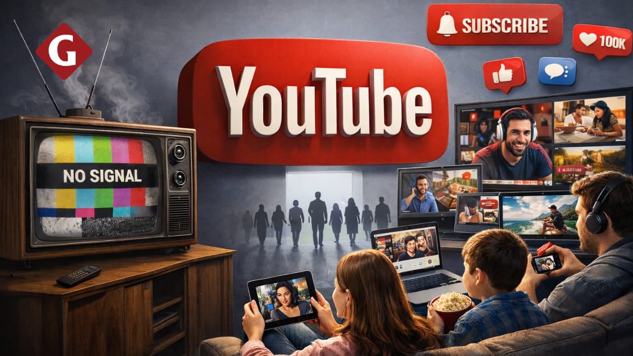 YouTube cumple 21 años. Foto composición Gestión