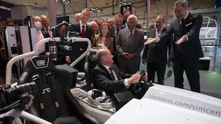 SimRod, el vehículo eléctrico de simulación virtual industrial de Siemens