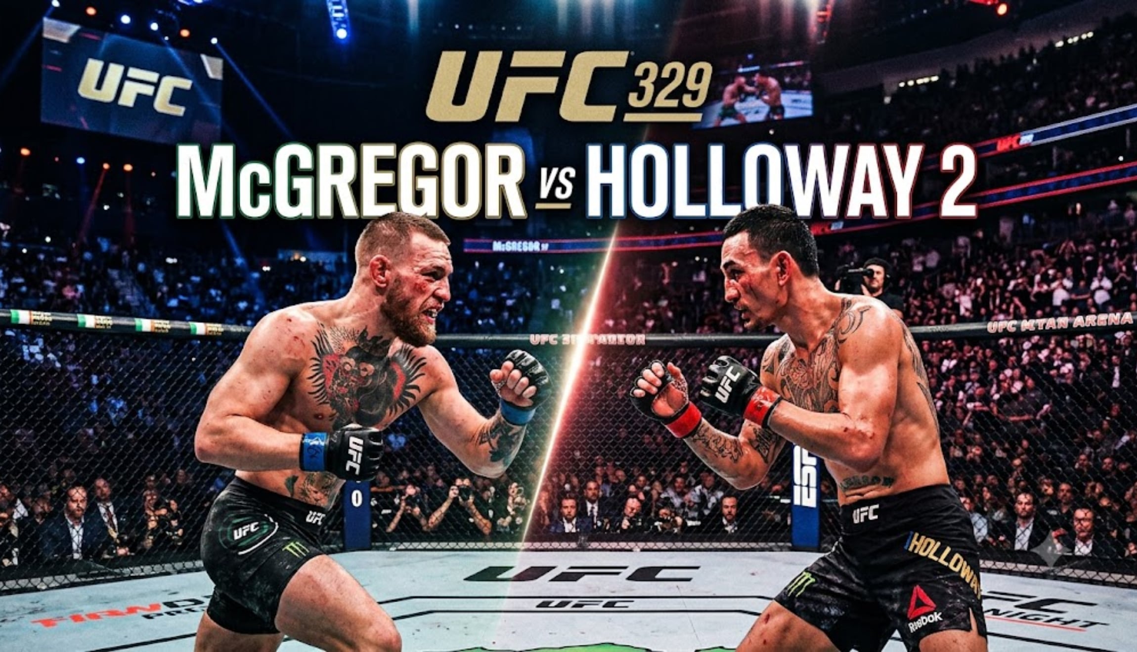 UFC 329: McGregor vs Holloway 2 — Horarios, cartelera y cómo verlo (satírico)